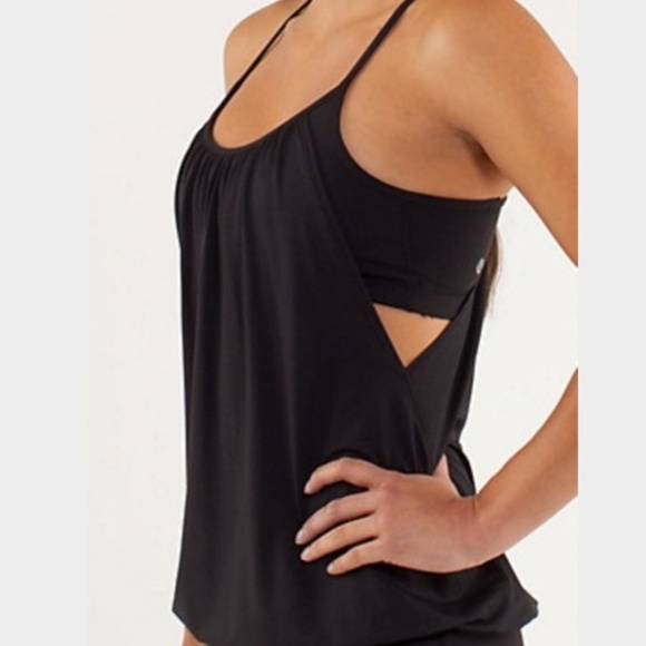 lululemon athletica Tops - Lululemon No Limits Tank Black - Sz 4